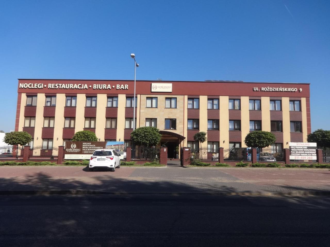 Хостел Gosciniec Biznesowy Домброва-Гурнича Экстерьер фото